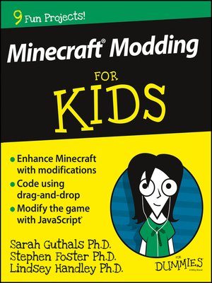 cover image of Minecraft Modding For Kids For Dummies